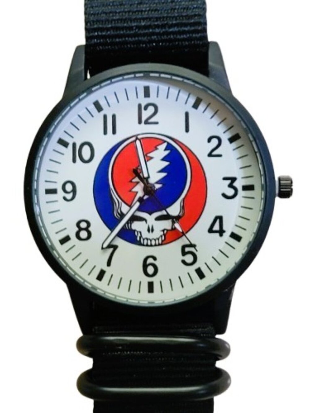 Grateful Dead Ltd Edition 2.0 Analog Watch Black Band Luminous Hands Brand New - Picture 12 of 13